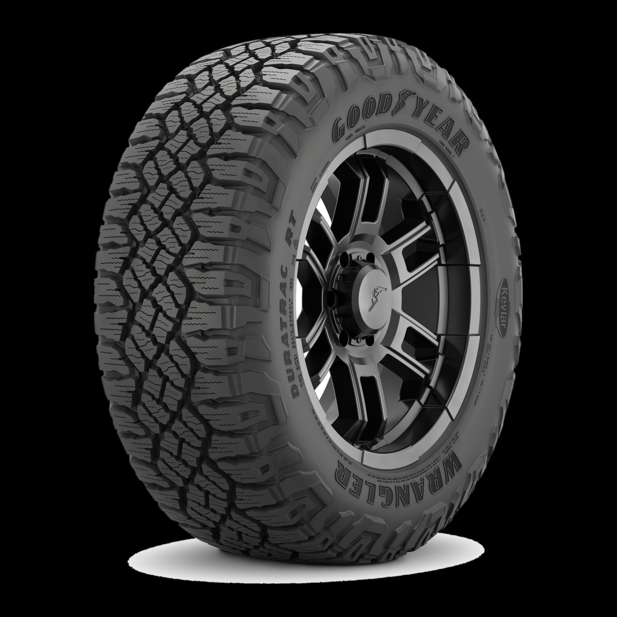 Goodyear Wrangler Duratrac R/T — hero black