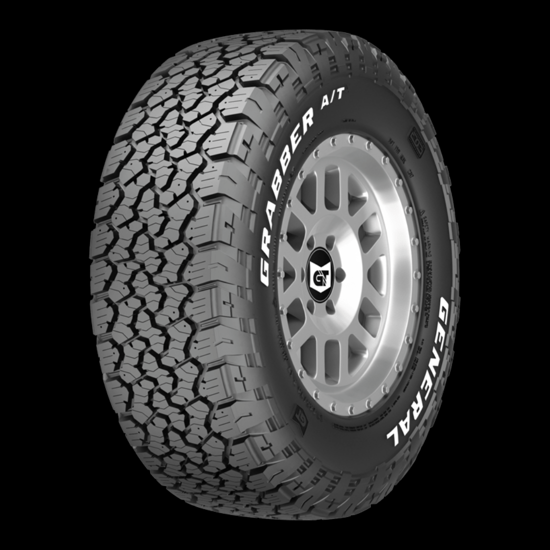 General Grabber A/T X — hero black