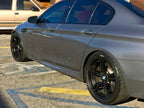 Toyo Proxes R888R fitted to a grey BMW M5 F10 on black wheels