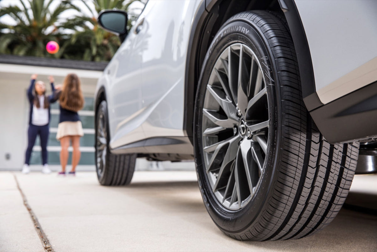 Toyo Open Country Q/T — hero lexus driveway