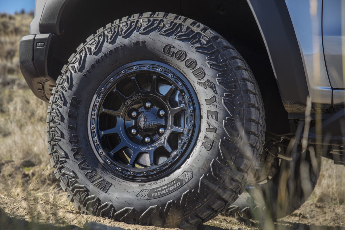 Goodyear Wrangler Territory M/T — hero canyon at4x