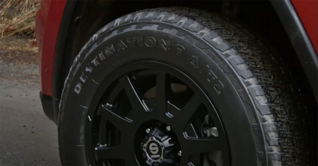 Firestone Destination A/T2 — hero mounted