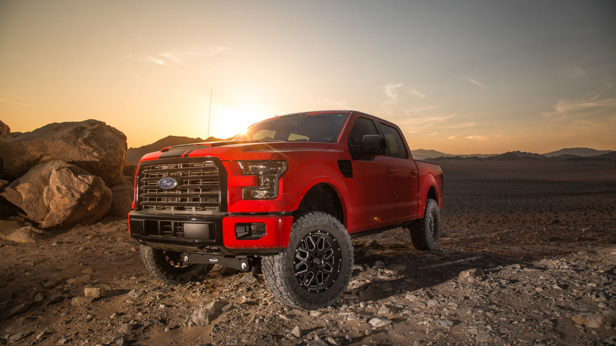 Nitto Ridge Grappler — hero sunset truck
