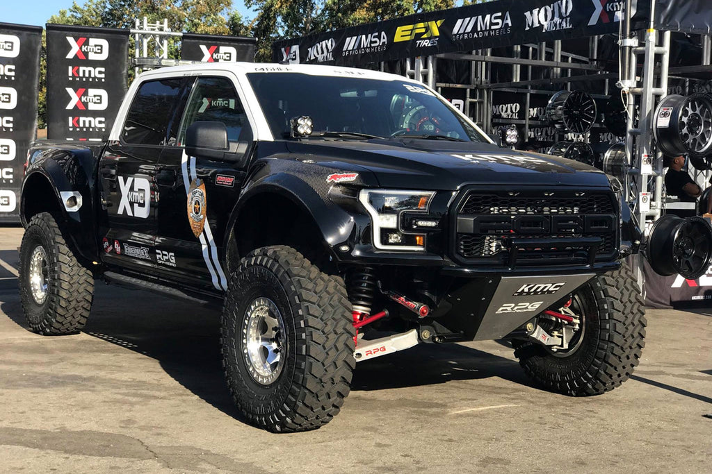 Nitto Trail Grappler M/T — hero raptor build