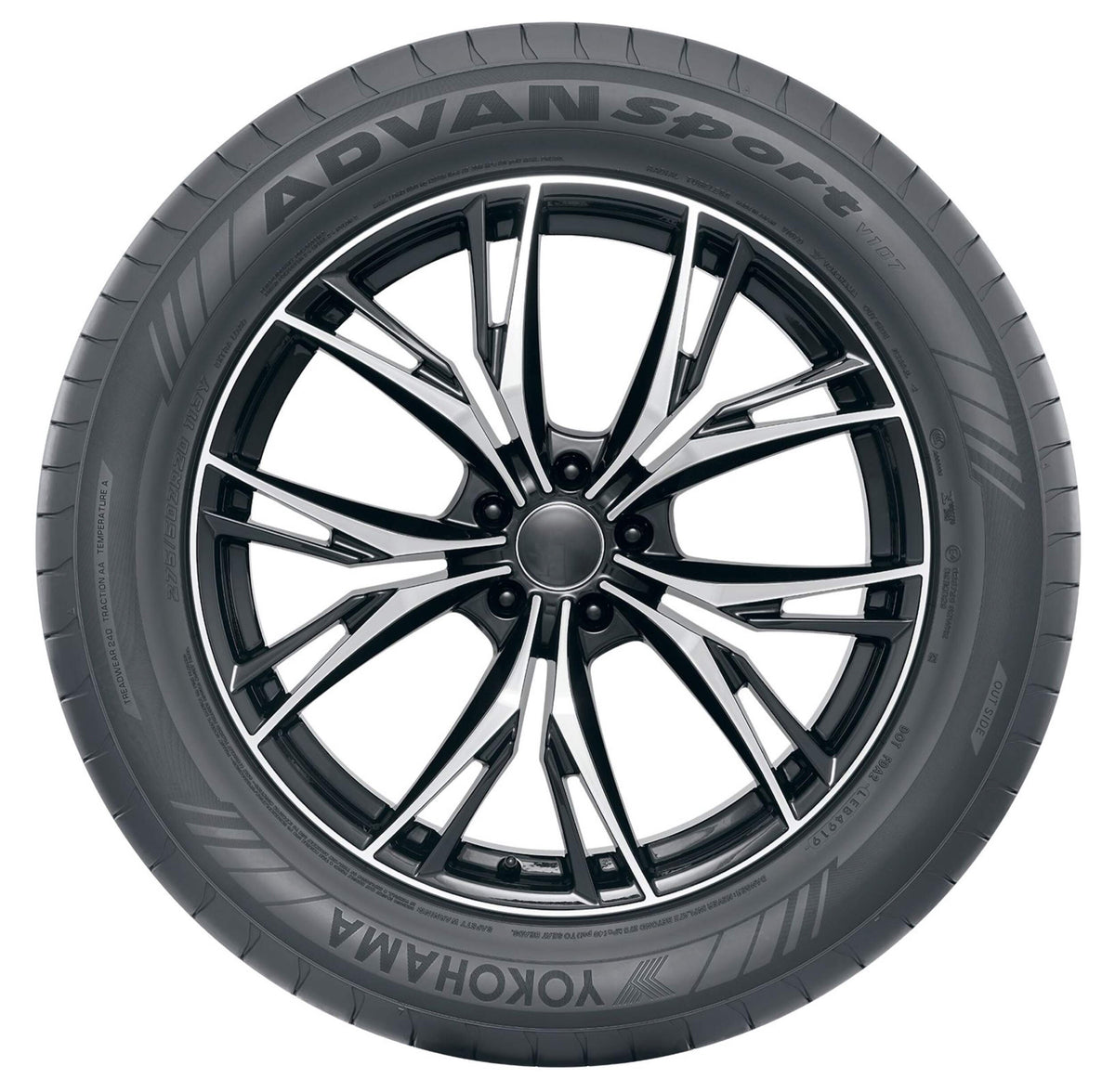 Yokohama Advan Sport V107E — render