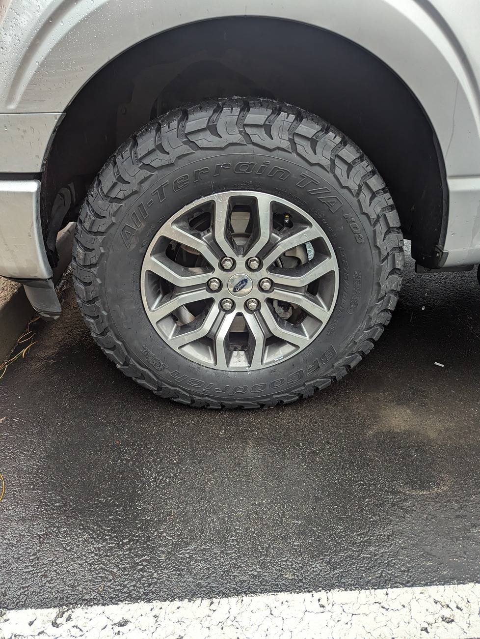 BFGoodrich All-Terrain T/A KO3 — ugc phone installed