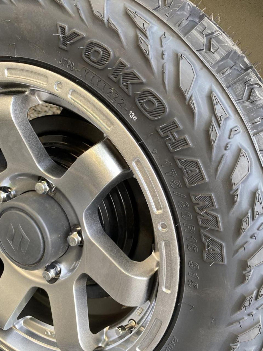 Yokohama Geolandar M/T G003 — ugc sidewall