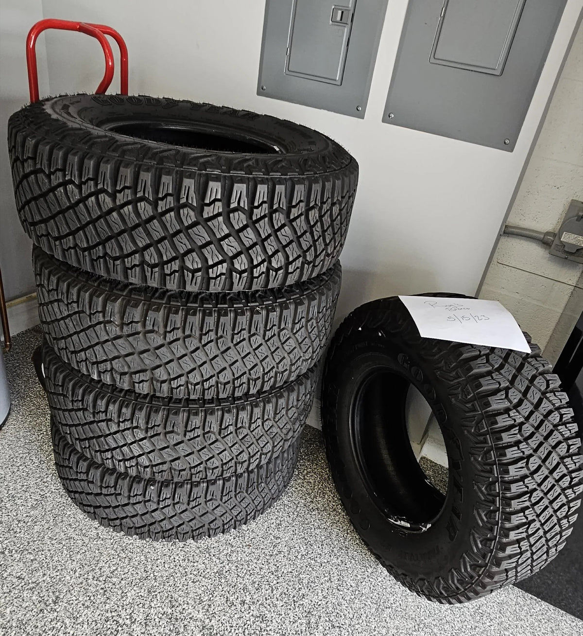 Goodyear Wrangler Territory M/T — ugc new set