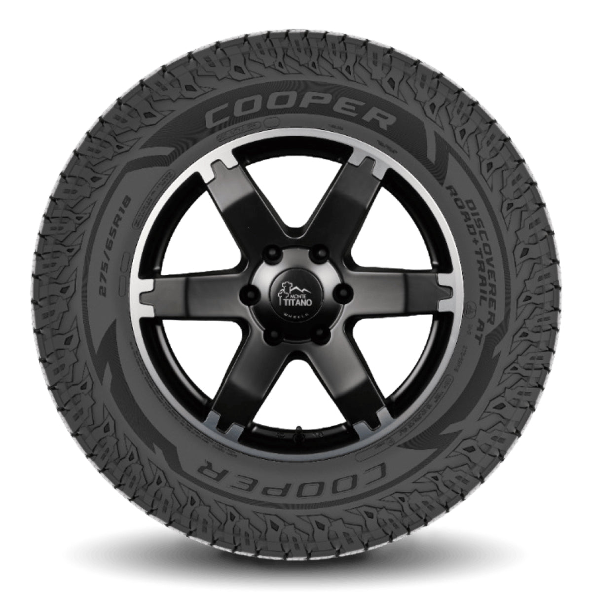 Cooper Discoverer Road+Trail AT — technical sidewall