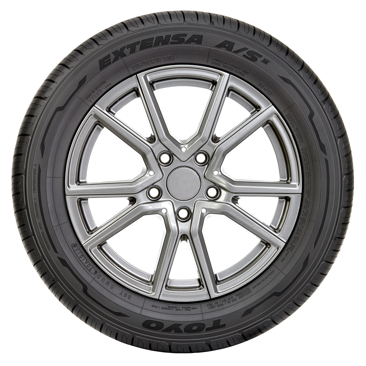 Toyo Extensa A/S II — technical sidewall