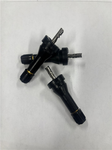 Strap In Valve Stem With Metal Press Teeth