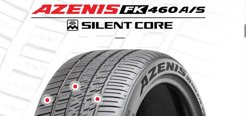 Falken Azenis FK460 A/S — spec silent core features