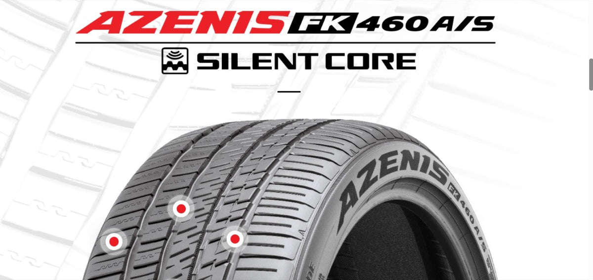 Falken Azenis FK460 A/S — spec silent core features