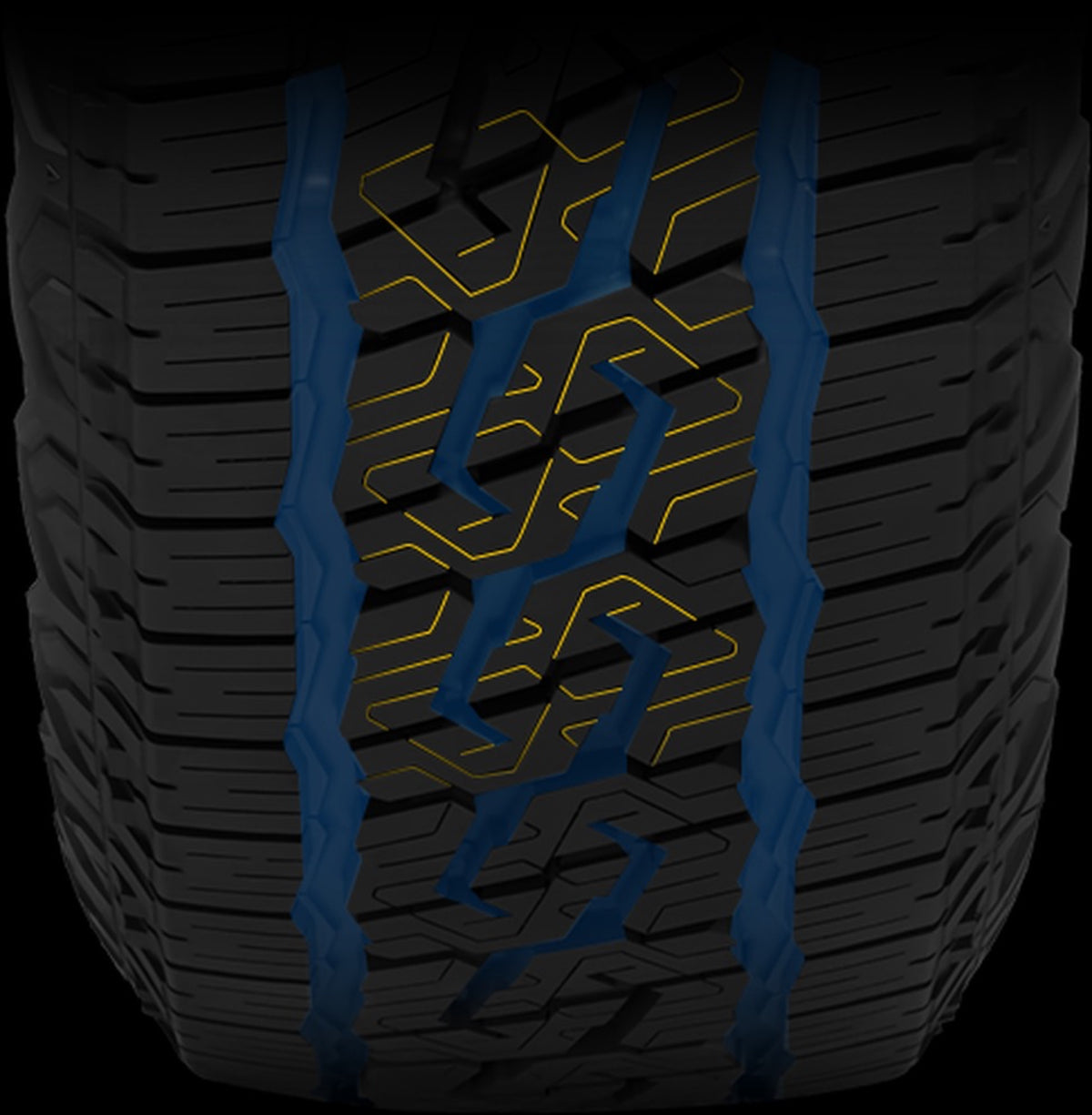 Nitto Nomad Grappler — technical tread