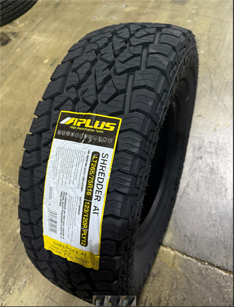 APLUS SHREDDER AT tire