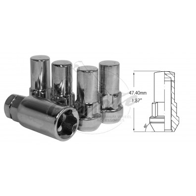 12X1.5 Closed Long Wheel Lock
