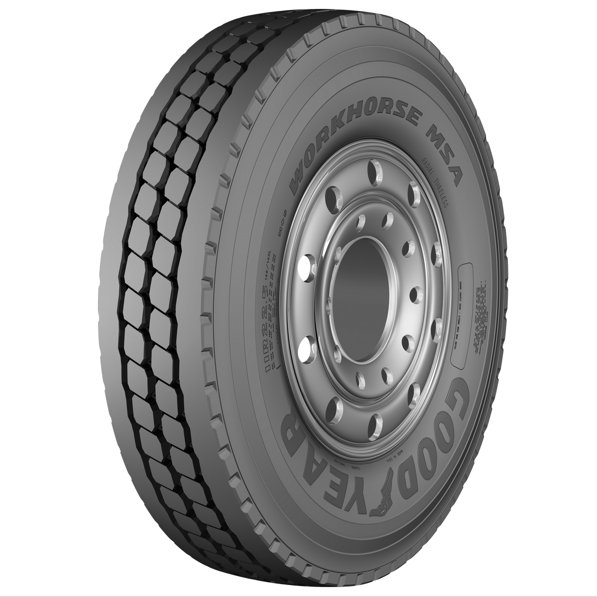GOODYEAR WORKHORSE MSA tire
