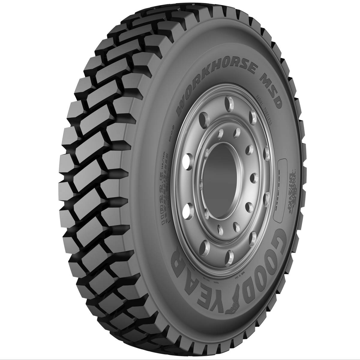 GOODYEAR WORKHORSE MSD tire