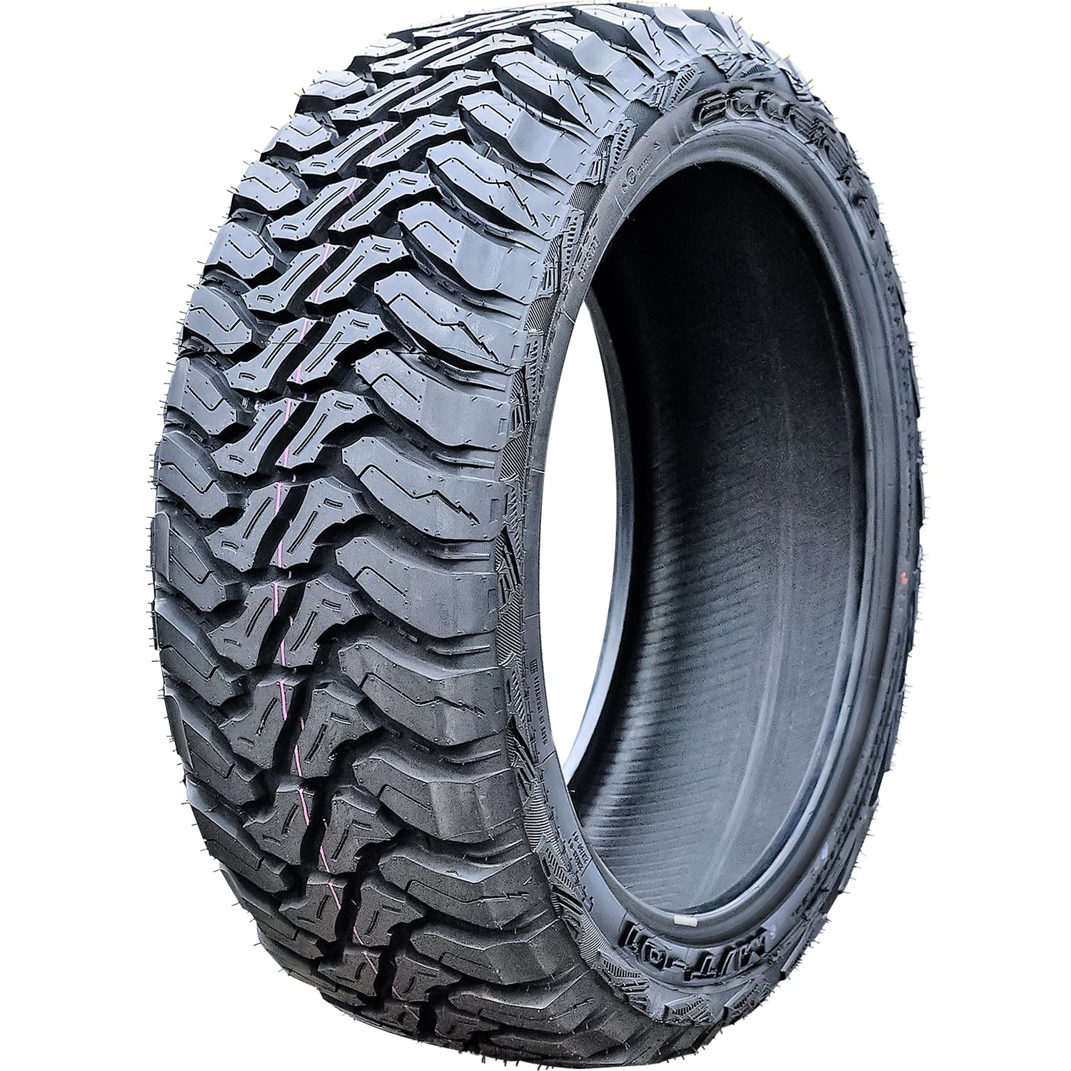 Accelera MT-01 LT35X12.5R20 Mud Terrain Tire - Side Profile
