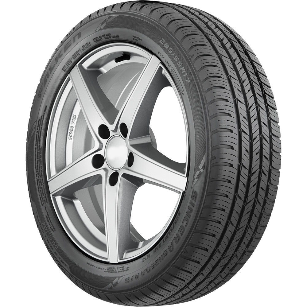 Falken Sincera SN250A All-Season Performance Street Tire 80K Mile Warranty