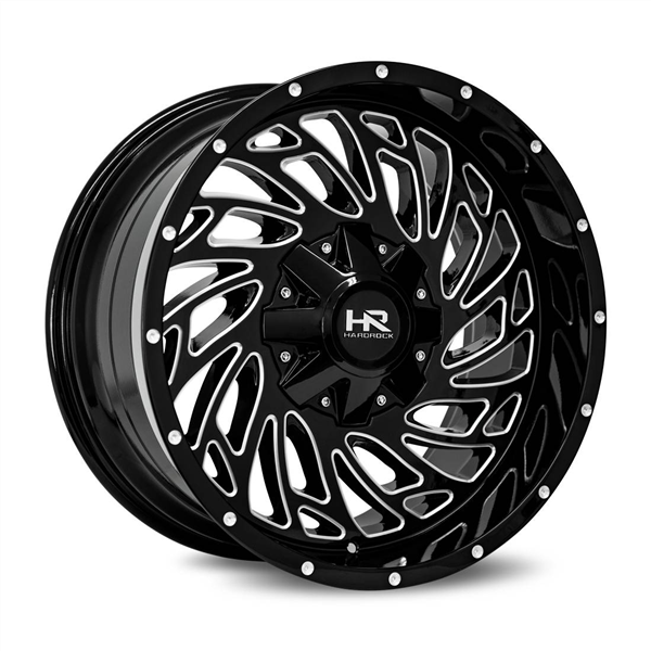 5X150+5X139.7 -19 CB110.3 GLOSS BLACK MILLED***NW***