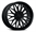 Katana Wheels KR05 Matte Black