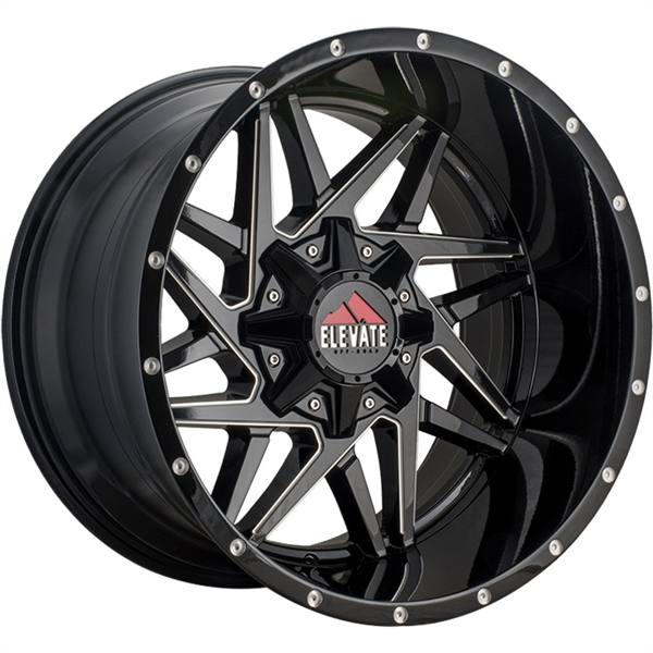 5X114.3+5X127-12 78.1 BLACK/MILLED