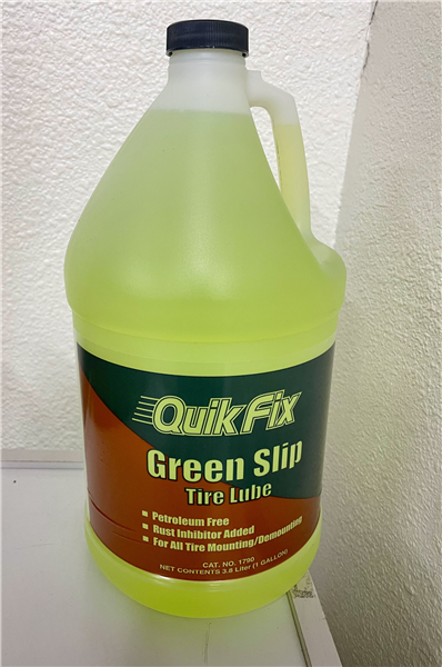 SOAP (JABON) QUIK FIX GREEN SLIP TIRE LUBE (GAL)