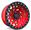 Monster M50 Candy Red Black Ring