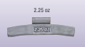 2-1/4 OZ MC CLIP ON ALUMINUM ALLOY 50/BOX
