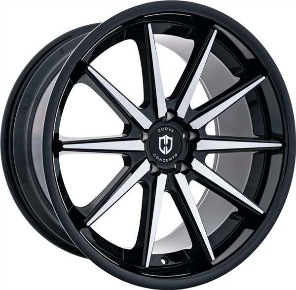 5X114.3 +35 CB73.1 BLACK/MF ***STAGGERED ONLY***