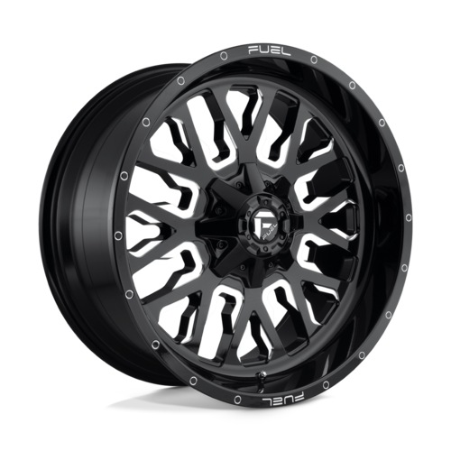 5X150+5X139.7 -43 110.2MM GLOSSY BLACK MILLED