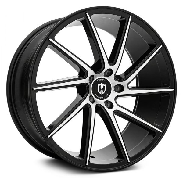 5X114.3 +35 CB73.1 BLACK/MF ***STAGGERED ONLY***