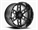 Wicked W906B200865-24GBMW Gloss Black Milled
