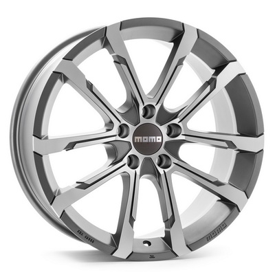 5X120+42   MATTE ANTHRACITE DIAMOND CUT