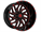 Tis 544BMR-2448776 Bmr Black Milled Red
