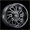 Mayhem MAYHEM8111 Gloss Black Milled Spokes