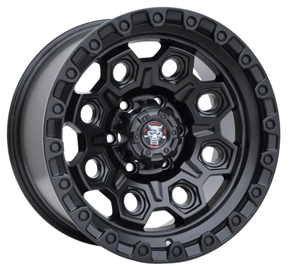 18X9 5X127  ET 0 CB110.10 MATT BLACK