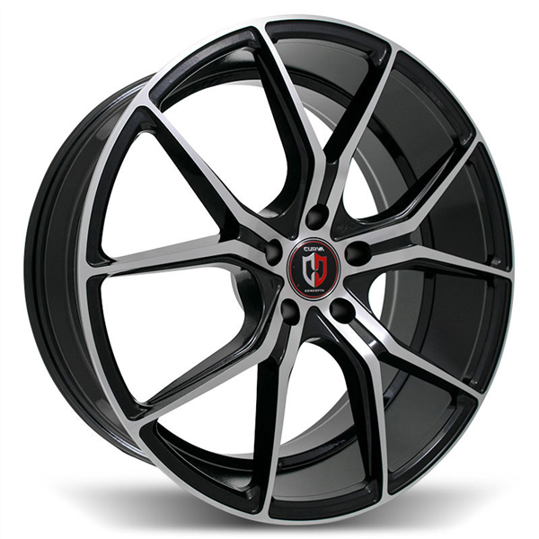 5X114.3 +35 CB73.1 BLACK/MF **STAGGERED ONLY***