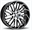 Vct Wheel VCT-SLIDER Black Machined