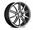 Katana Wheels KGT10 Matte Black Machine Face