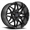 Wicked W909B200865-24GBMW Gloss Black Milled
