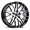 Liquidmetal FIN Gloss Black Machine Face