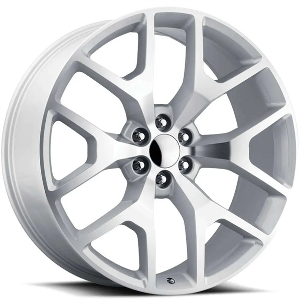REPLICA TECH RT-6 26X10 6X139.7 ET +30 CB 78.10 SILVER/ MACHINED FACE
