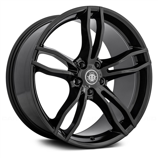 5X114.3+40 CB73.1 GLOSS BLACK ***STAGGERED ONLY***EX 4***