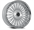 Dolce Wheels RAZZO Brushed Face Silver Ss