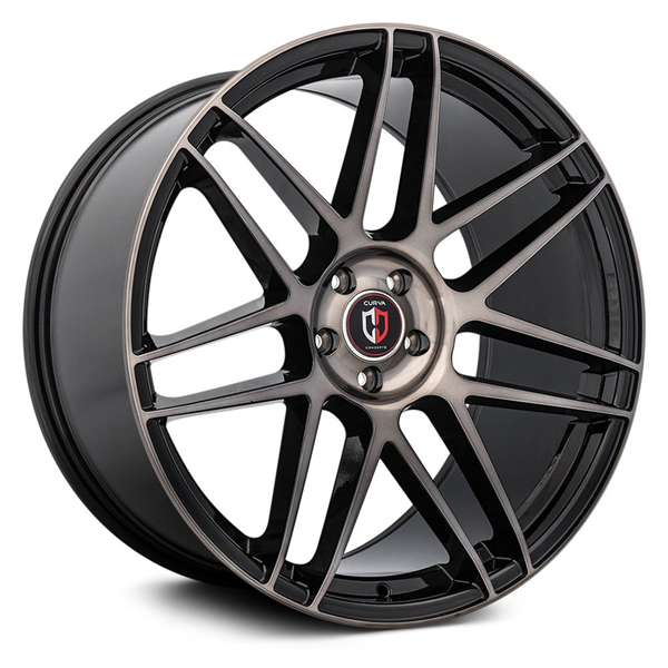 5X112+35 CB 66.56 BLACK/MF TINTED BLACK