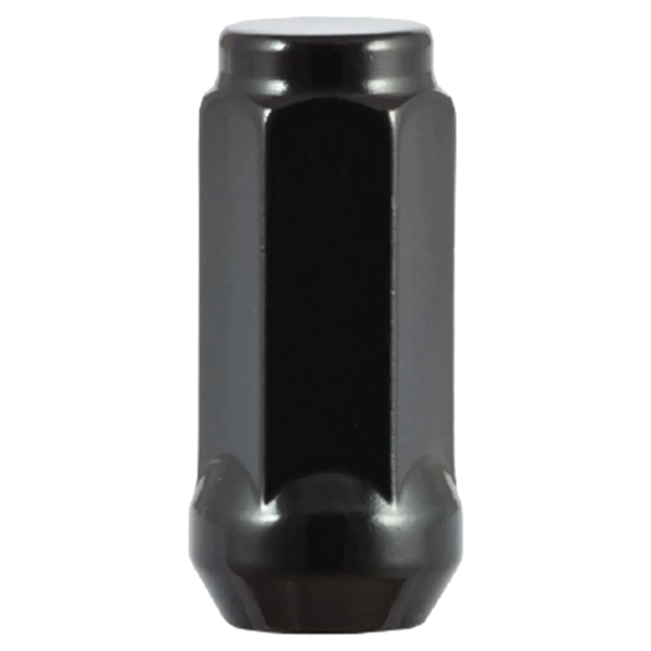 1/2X20 CLOSED ACORN BLACK LUG NUT 1.88"L  [30 PCS BOX]