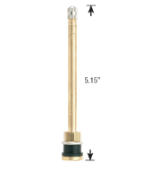 TR574 TRUCK VALVE HOLE 0.625 5.15"L MAX COLD INFL 200 PSI BRASS [single]