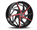 Vct Wheel VCT-WARLOCK Blk Red Machined